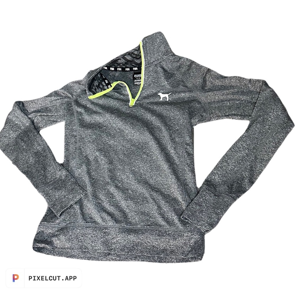PINK | Victoria Secret | Small | Women’s collared Sweatshirt | Athleisure Wear
